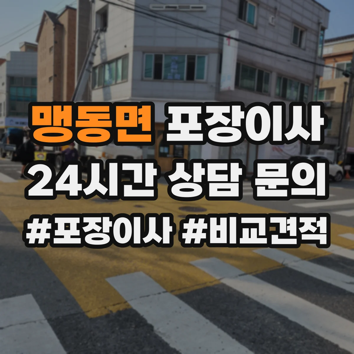 맹동면 포장이사