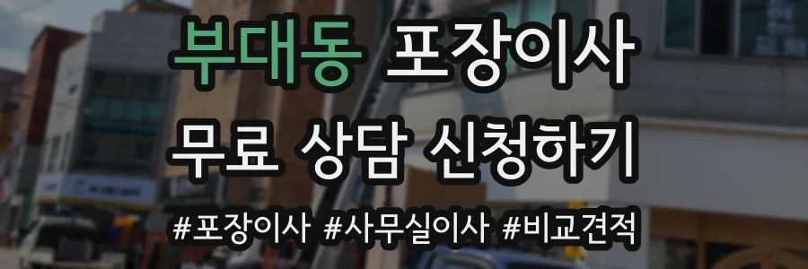부대동 포장이사