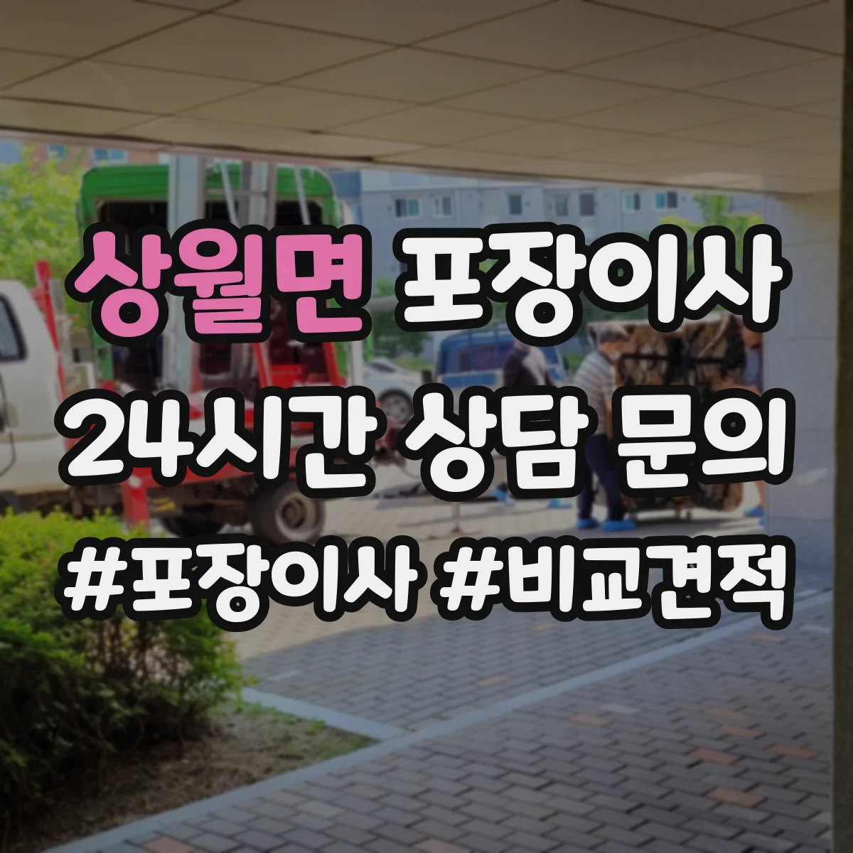 상월면 포장이사 쓰레기 배출 책임 구역과 절차