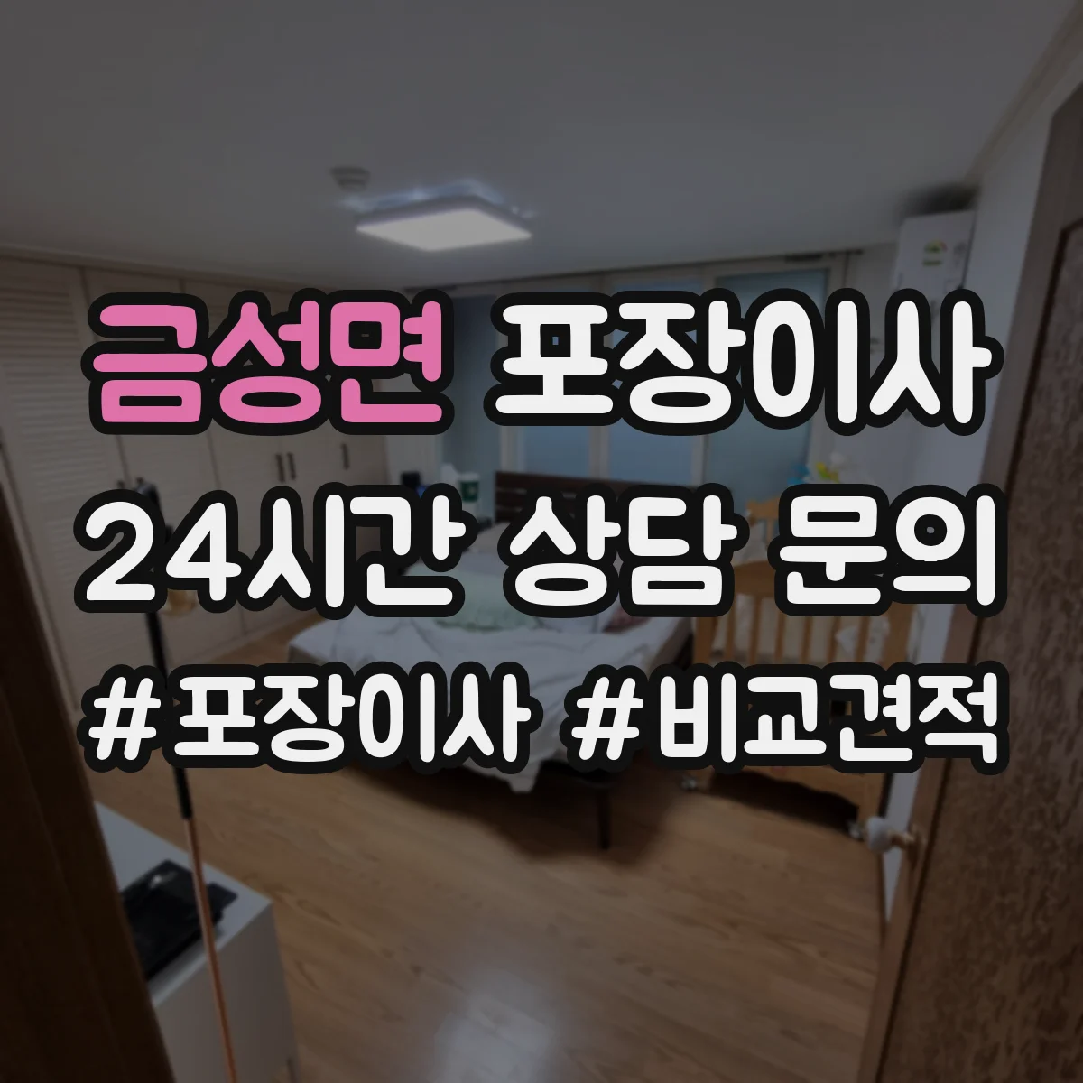 금성면 포장이사