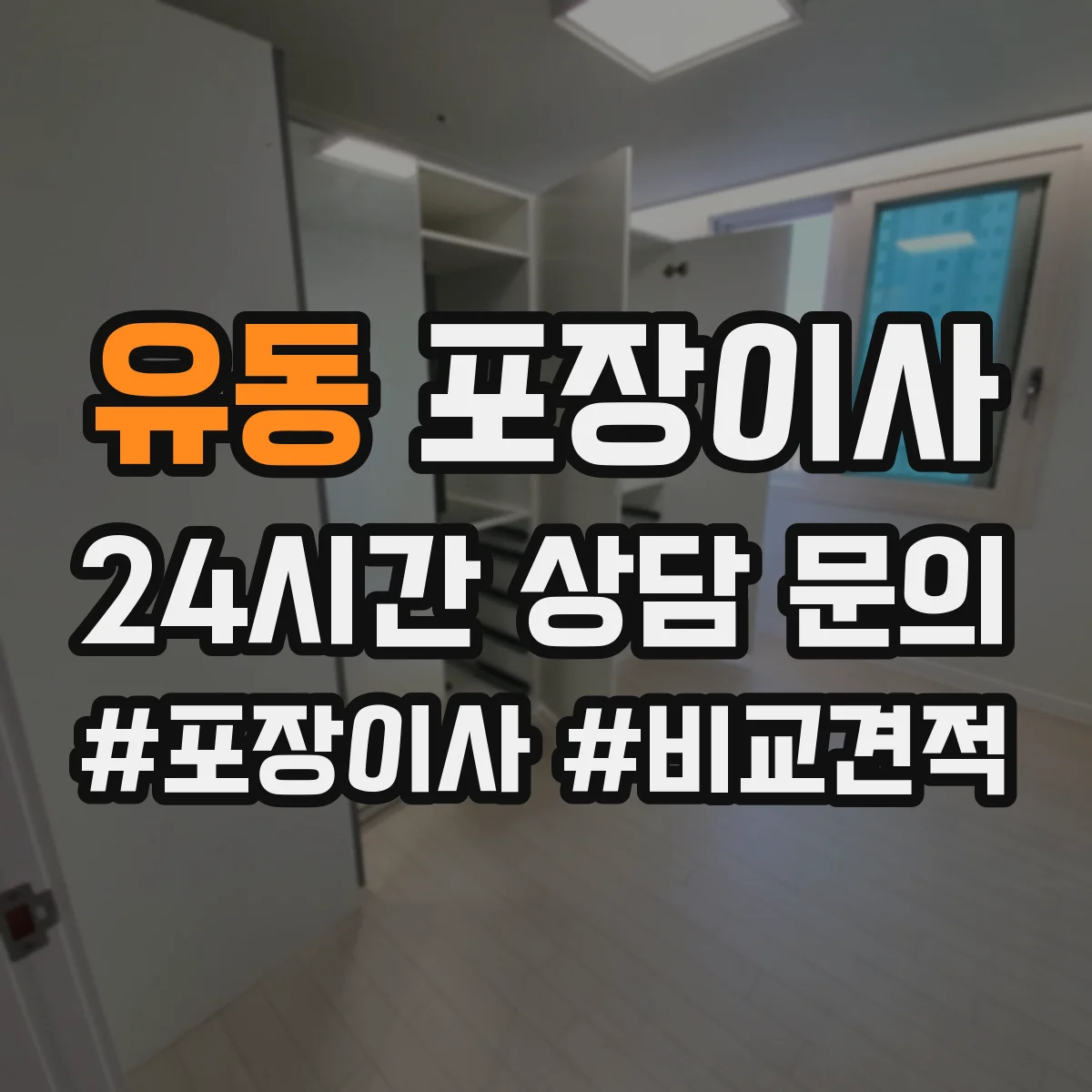 유동 포장이사