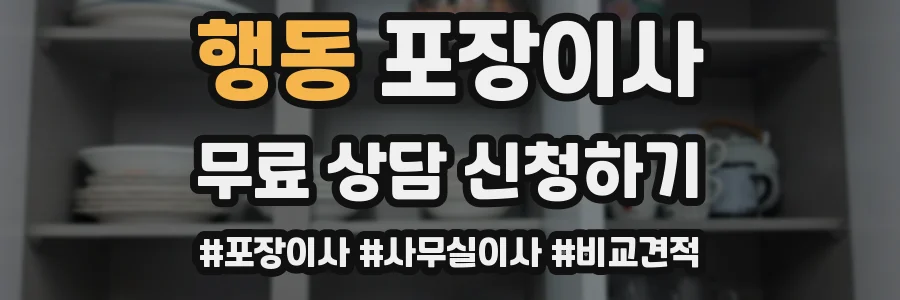 행동 포장이사
