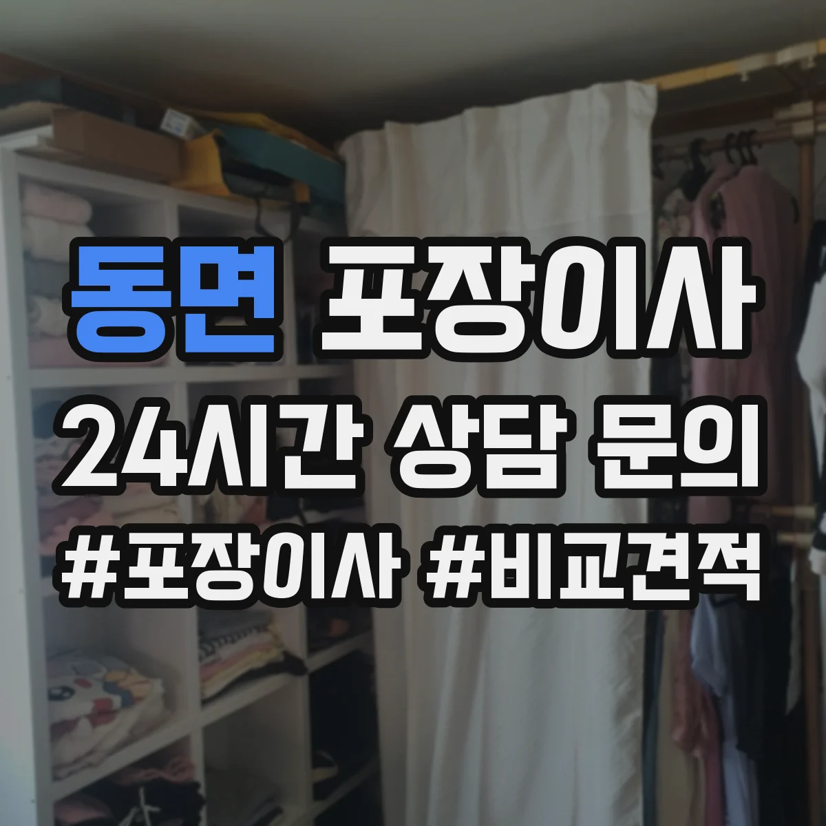 동면 포장이사