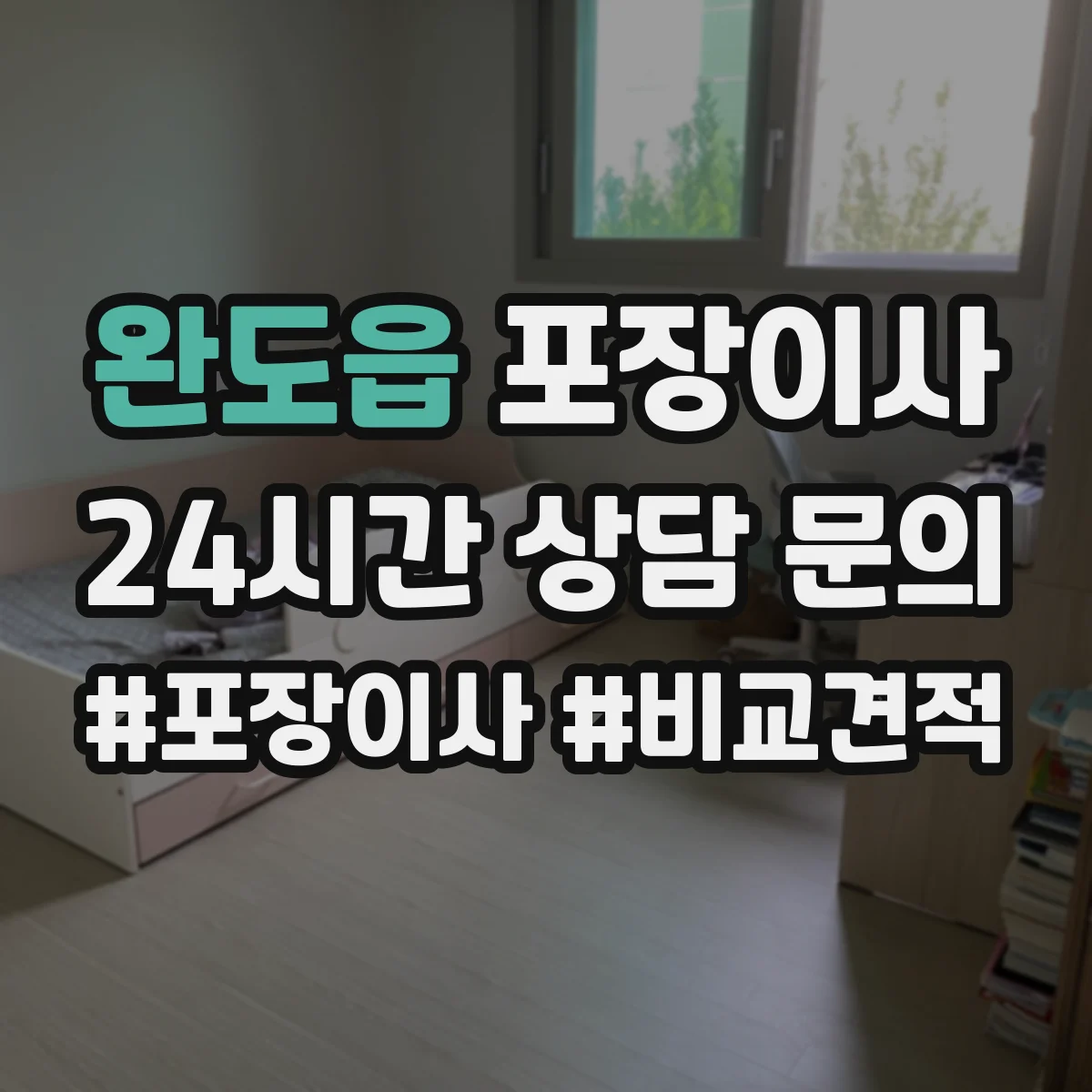 완도읍 포장이사