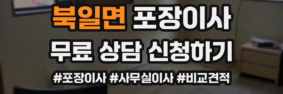 북일면 포장이사