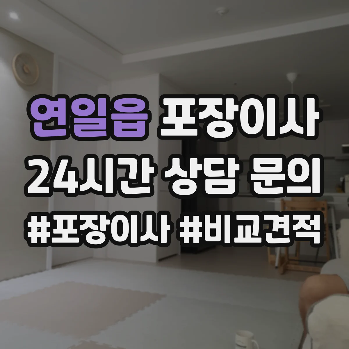 연일읍 포장이사