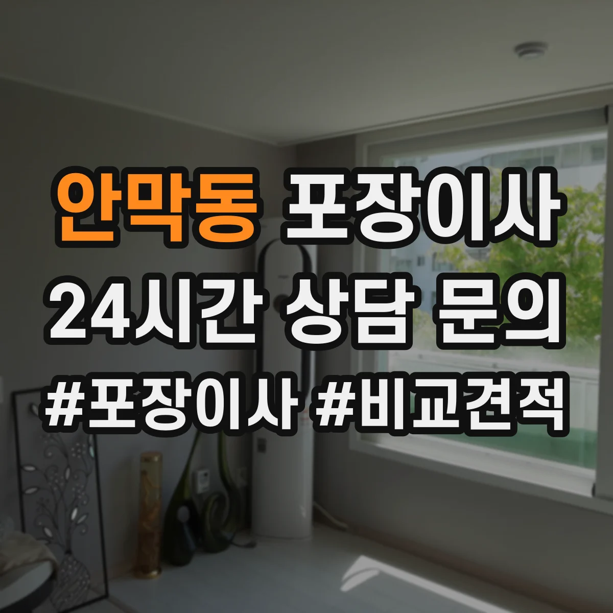 안막동 포장이사