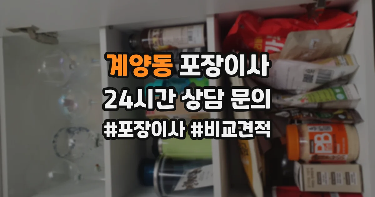 계양동 포장이사