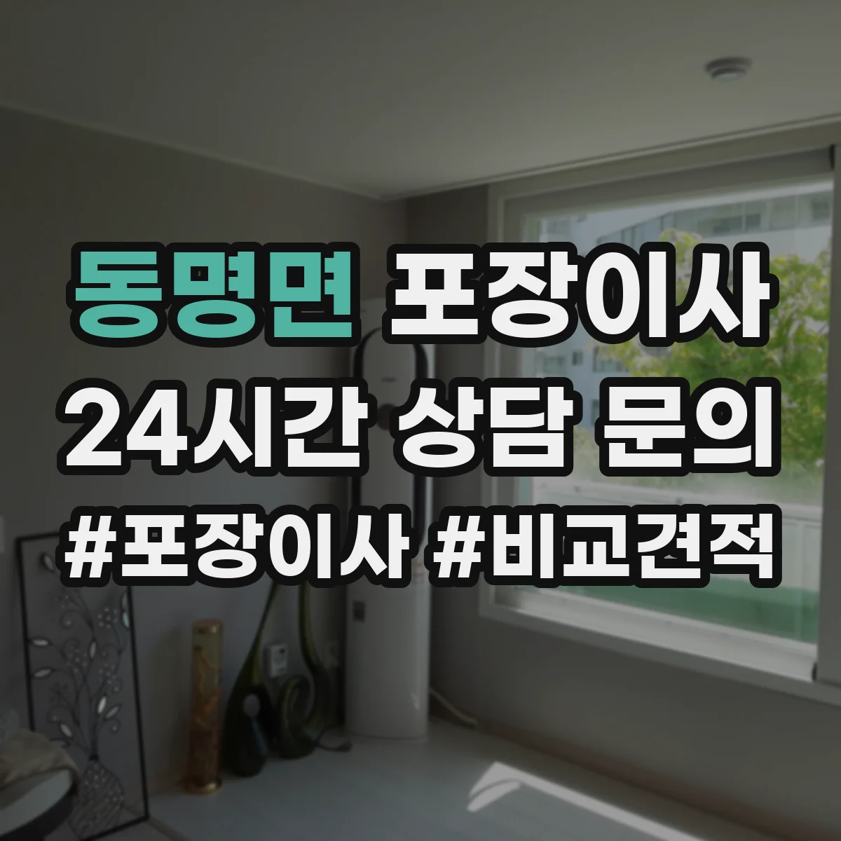 동명면 포장이사