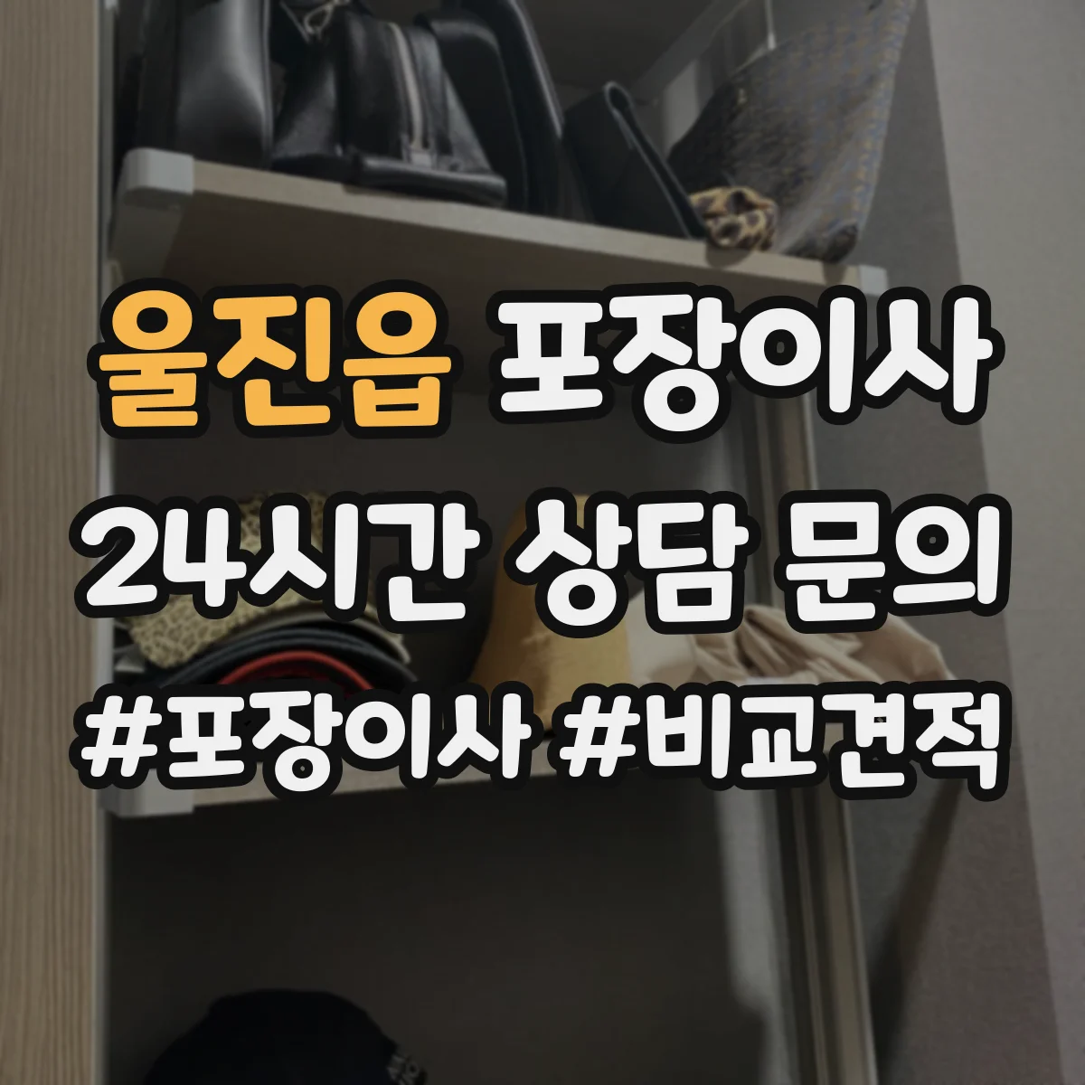 울진읍 포장이사
