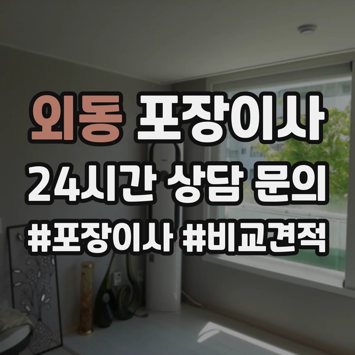 외동 포장이사