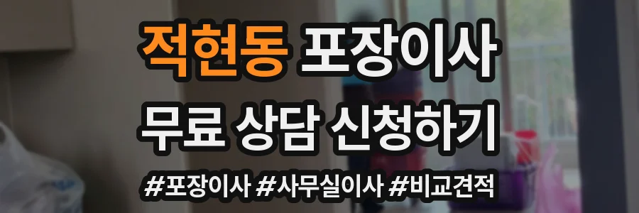 적현동 포장이사