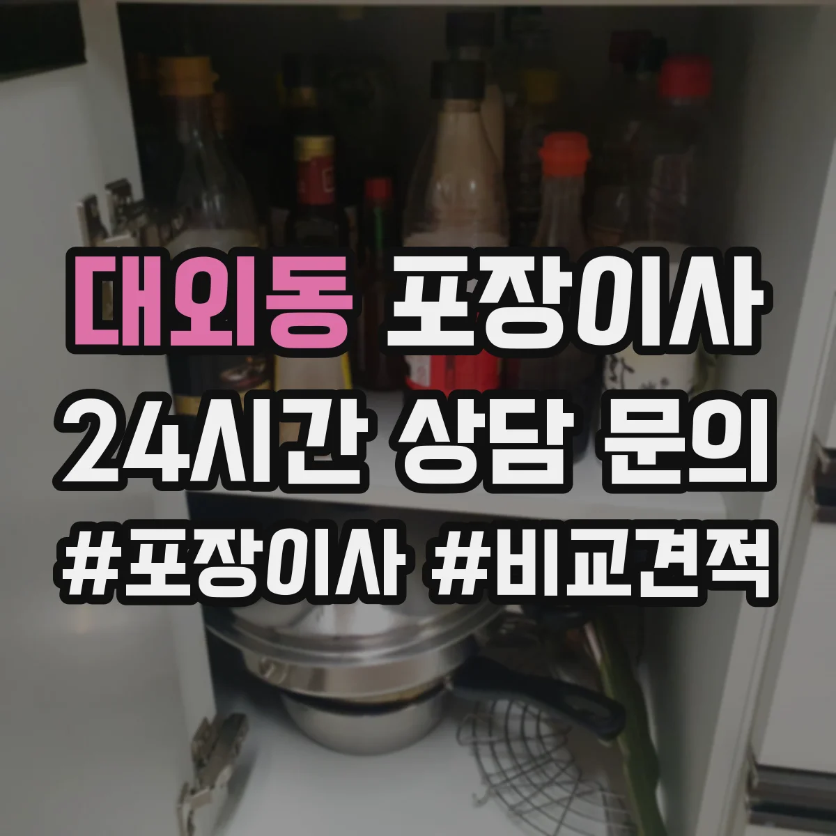 대외동 포장이사