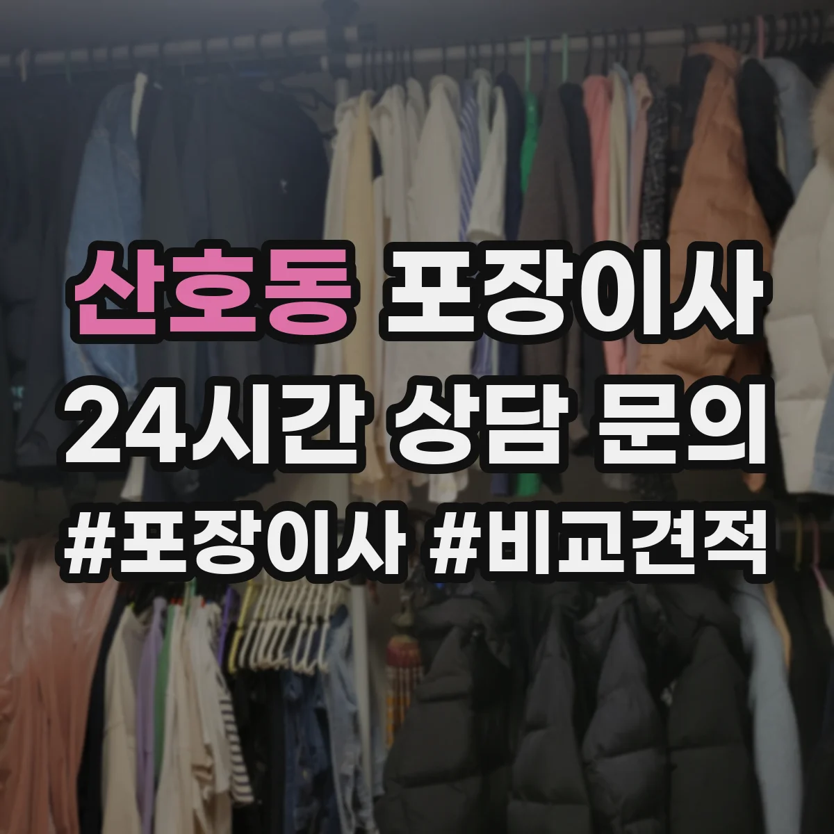 산호동 포장이사