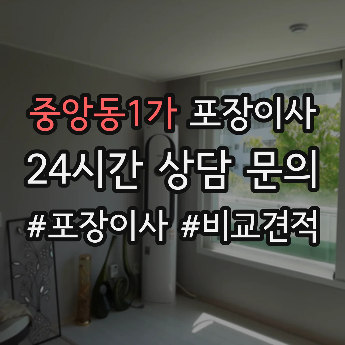 중앙동1가 포장이사 책장·장롱 분해 요청 가능한 범위는