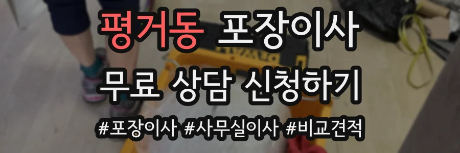 평거동 포장이사