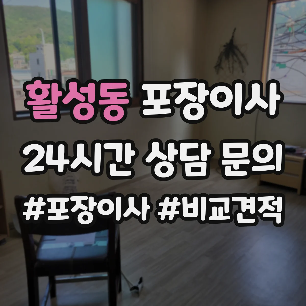 활성동 포장이사