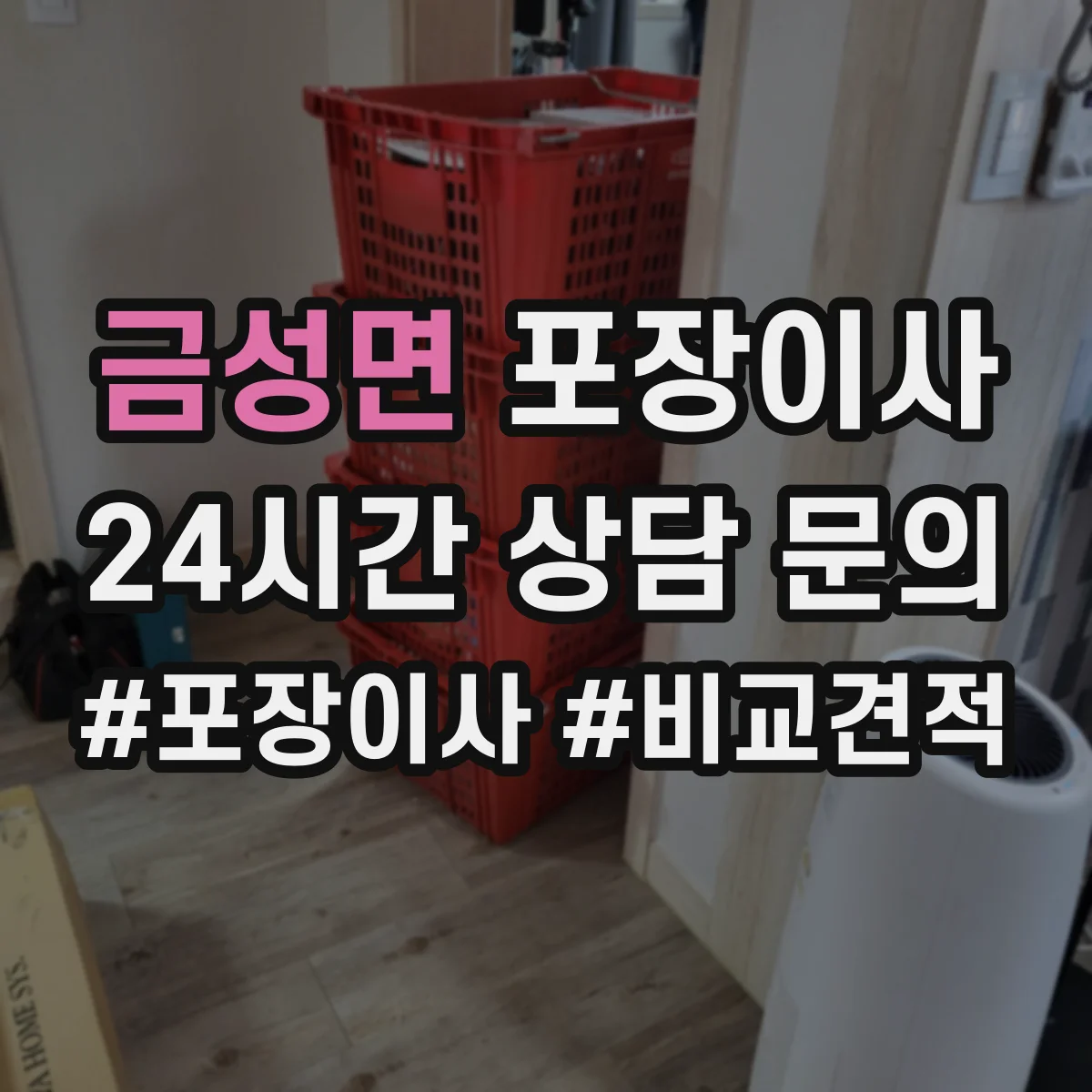 금성면 포장이사