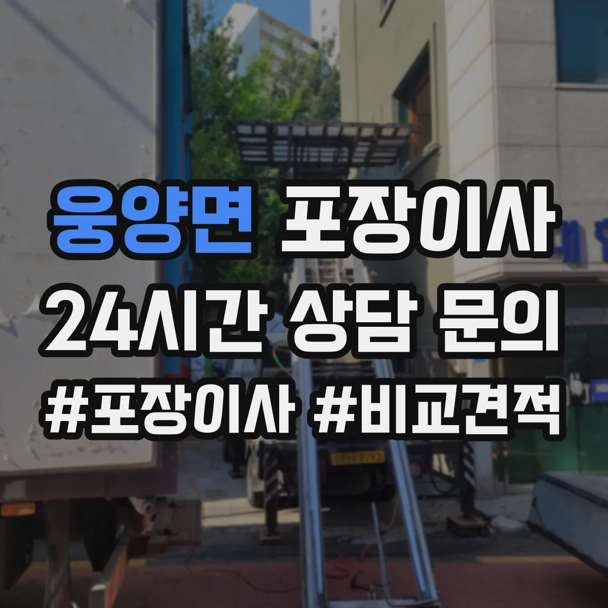 웅양면 포장이사 박스 제공 여부와 수량 기준 확인 방법