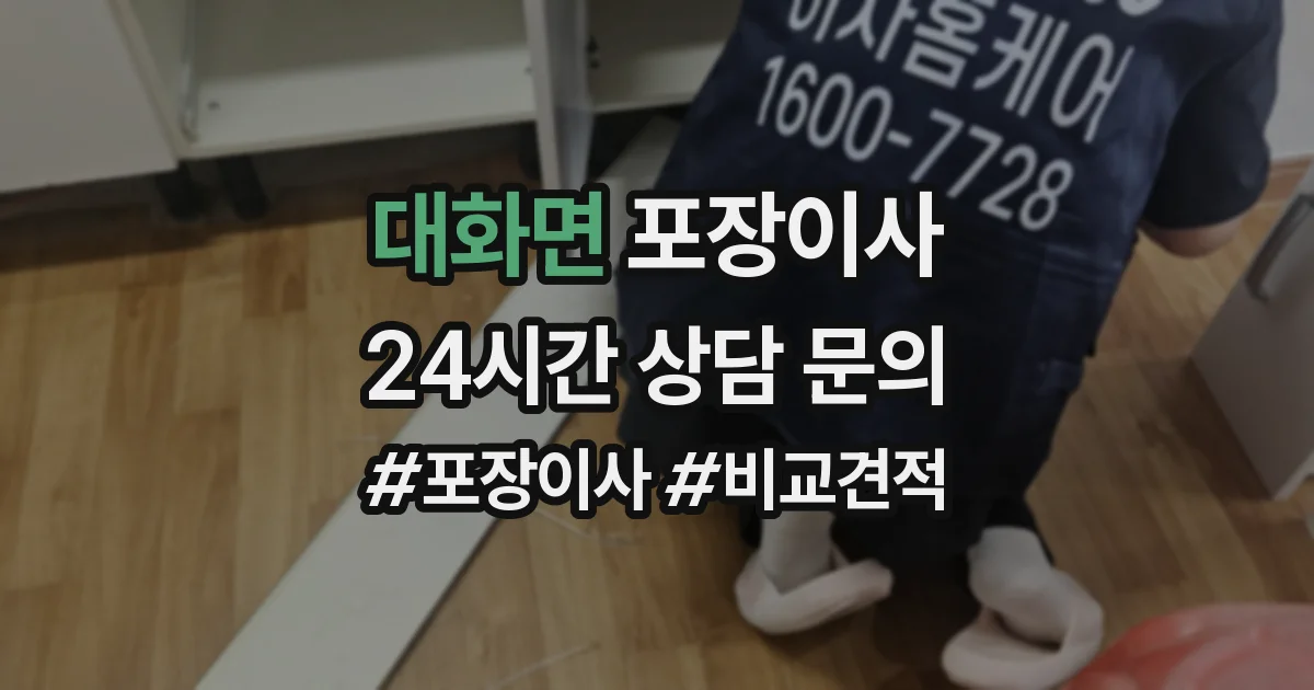 대화면 포장이사