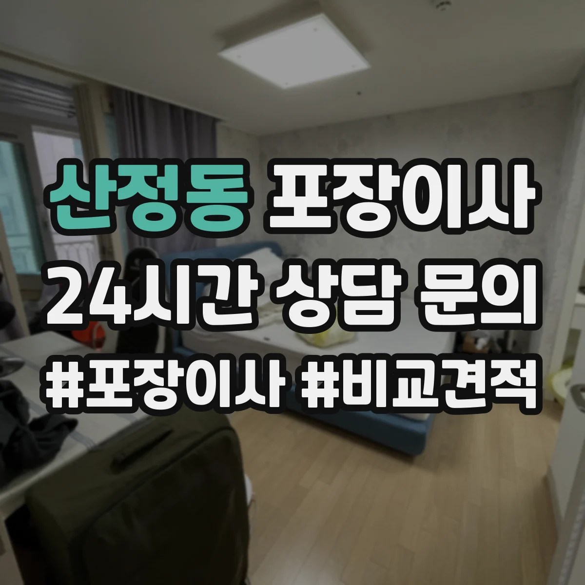 산정동 포장이사
