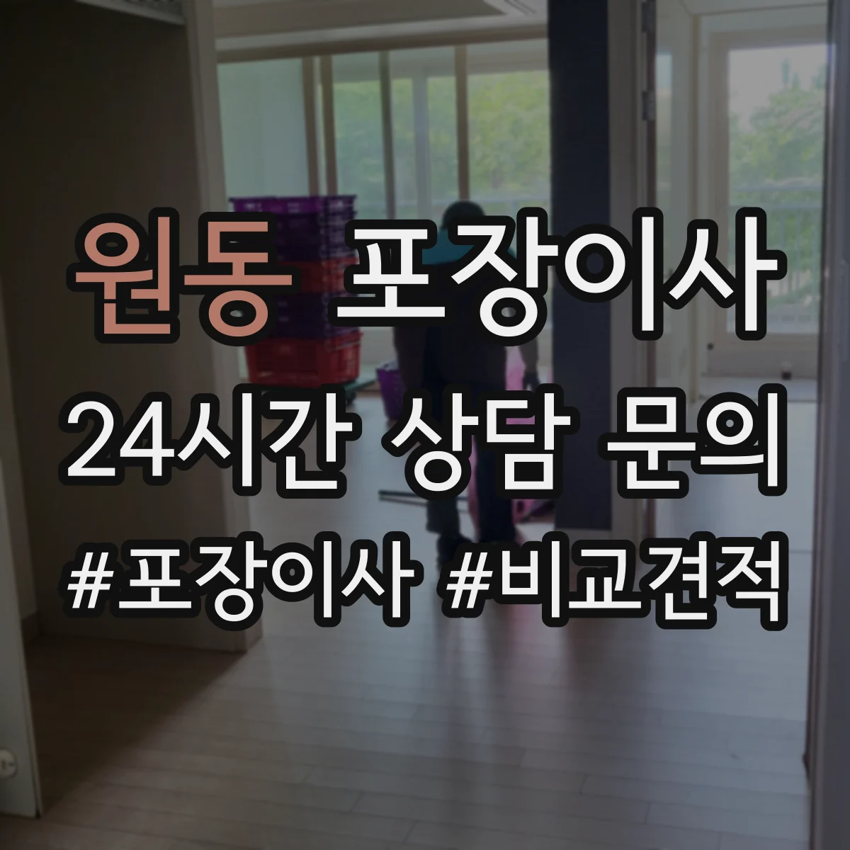 원동 포장이사