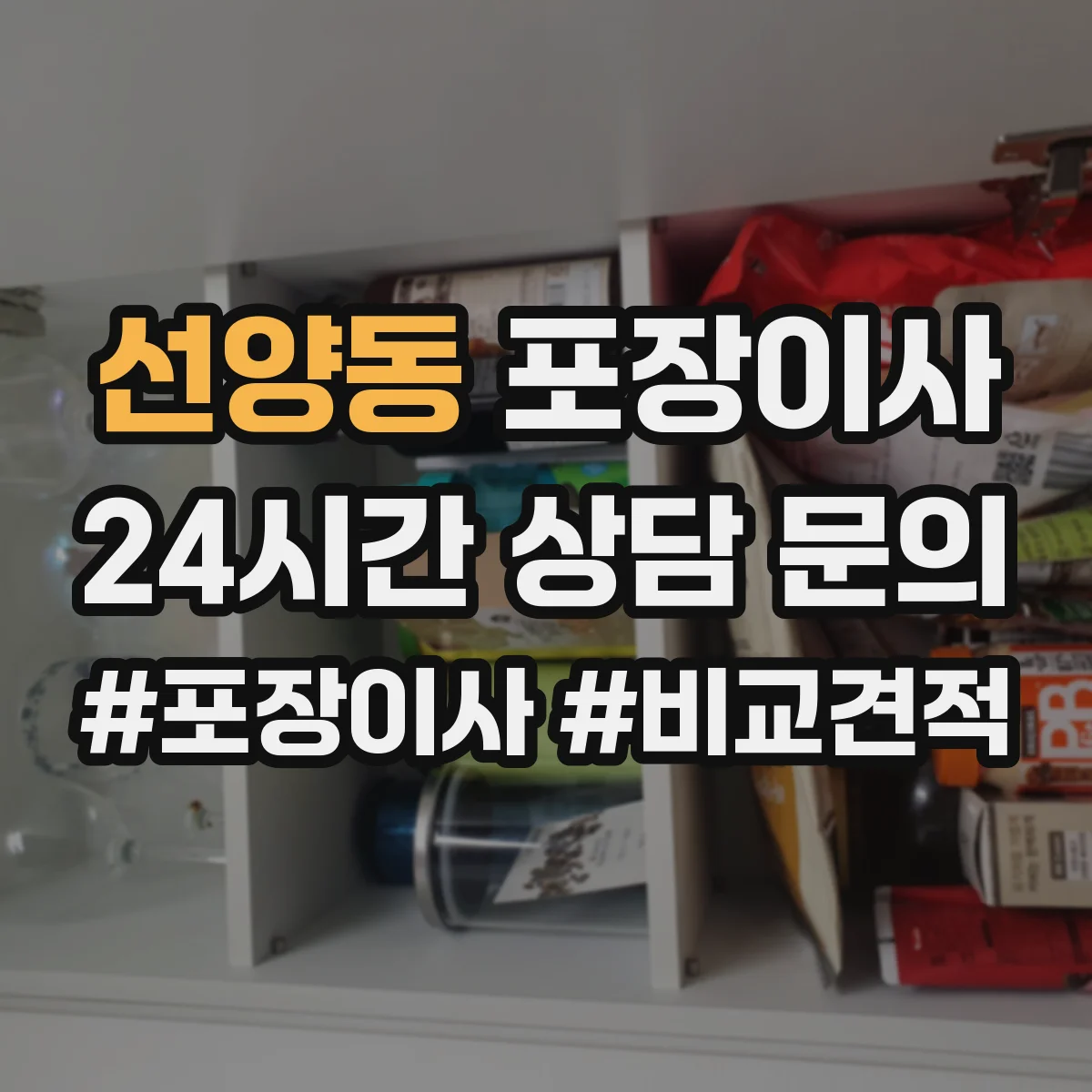 선양동 포장이사