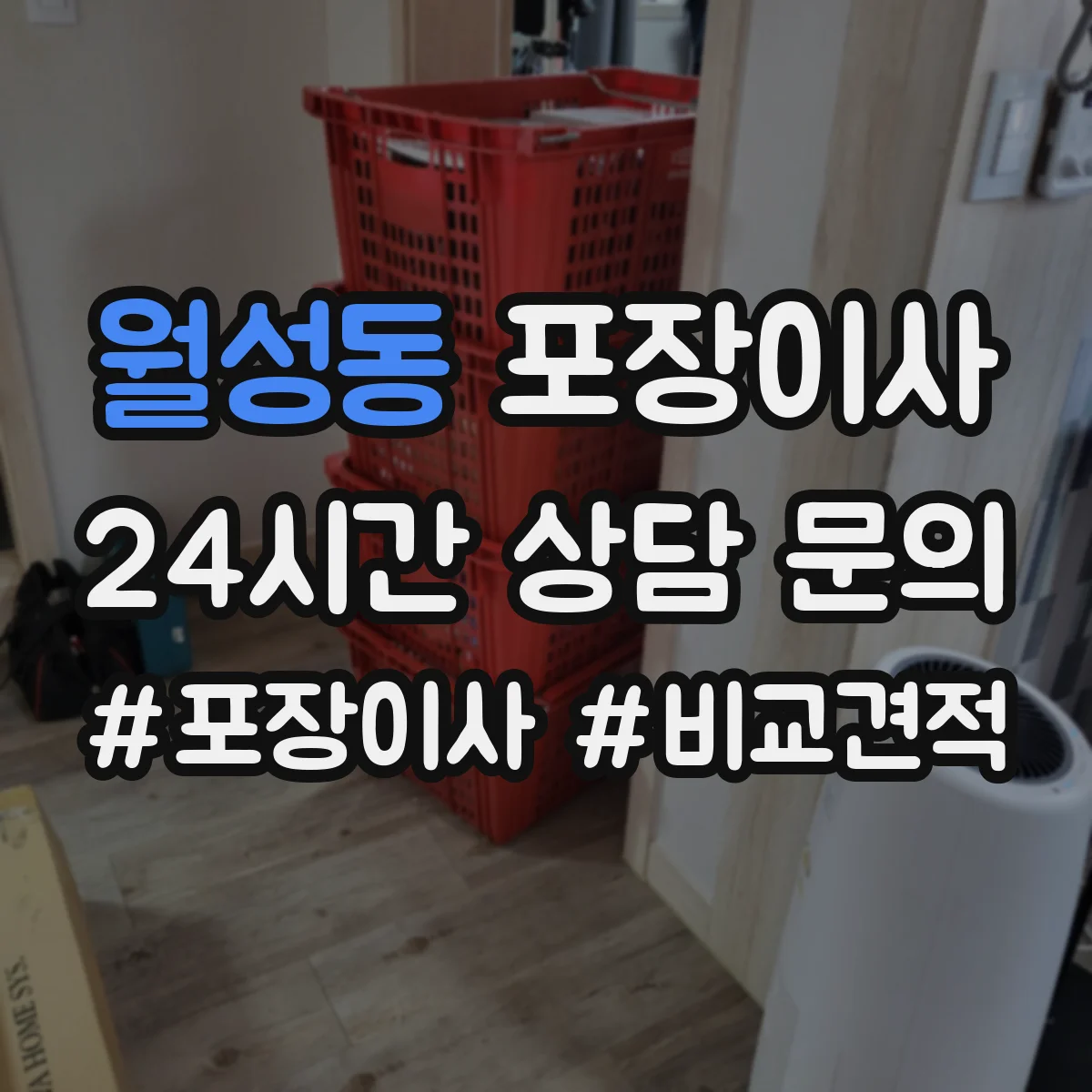 월성동 포장이사