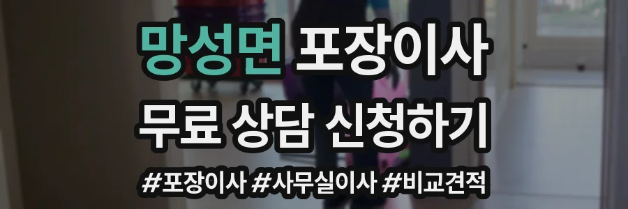 망성면 포장이사