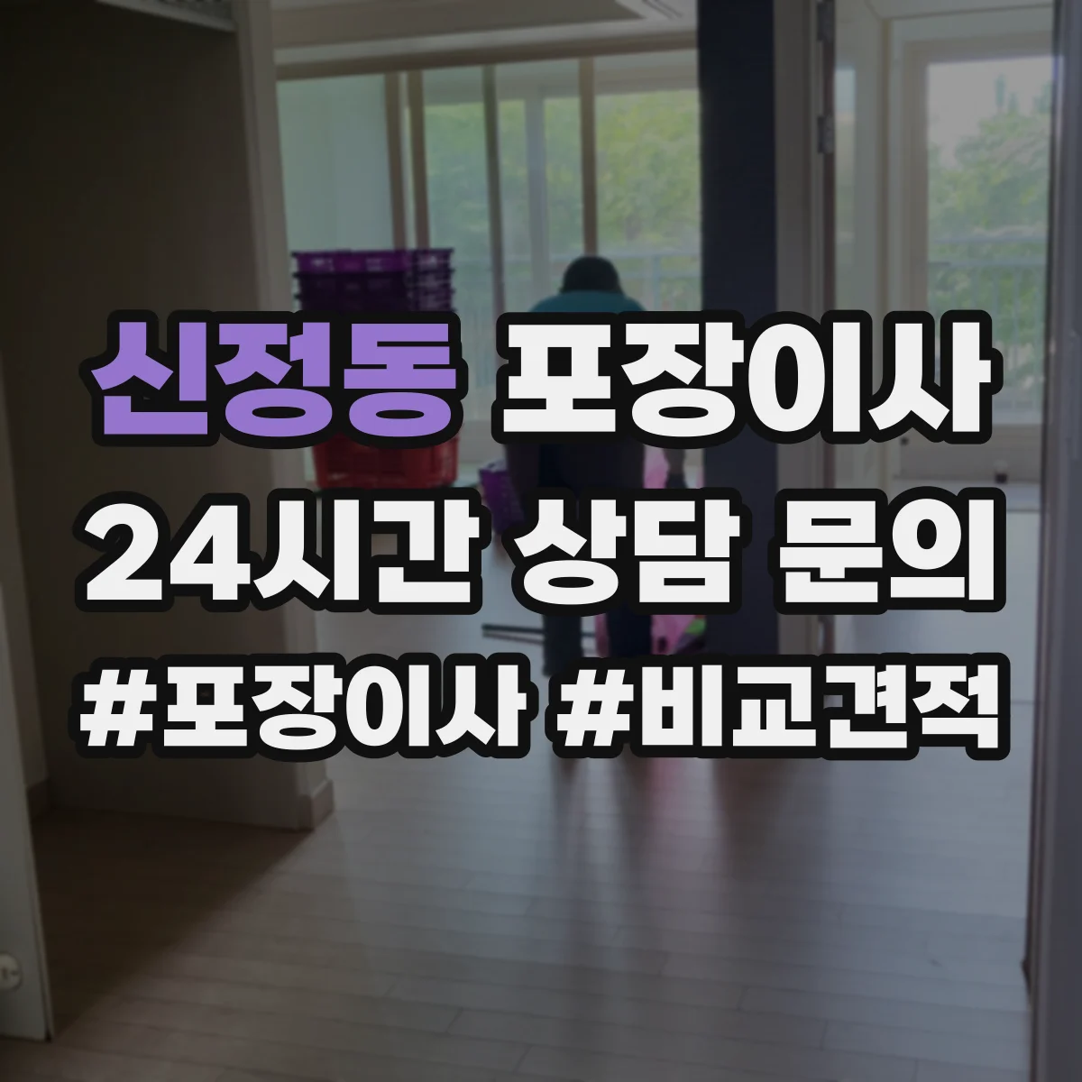 신정동 포장이사