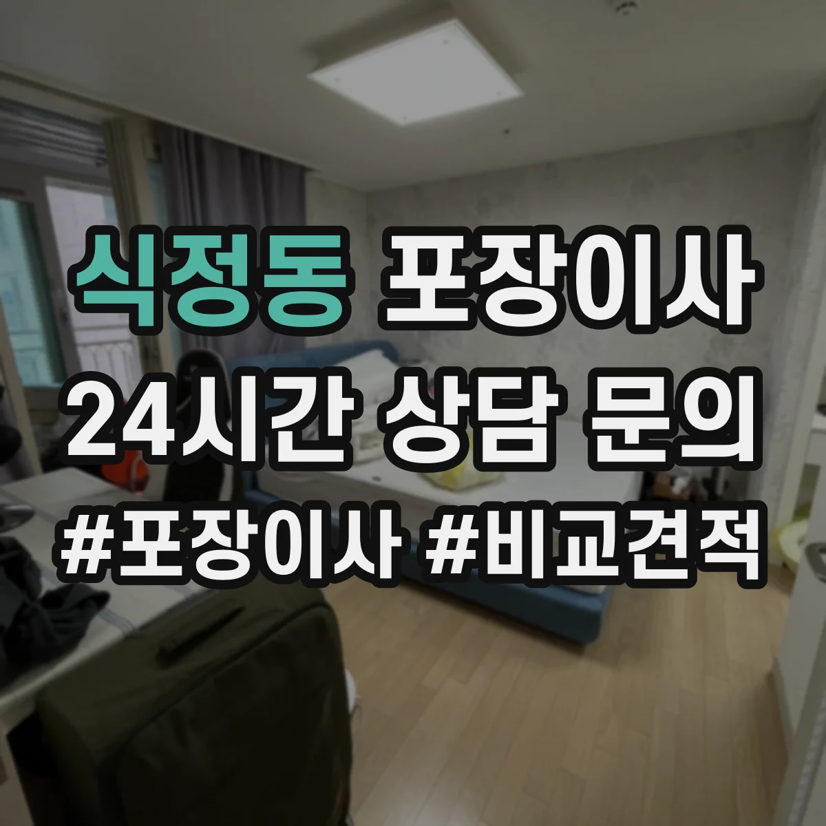 식정동 포장이사
