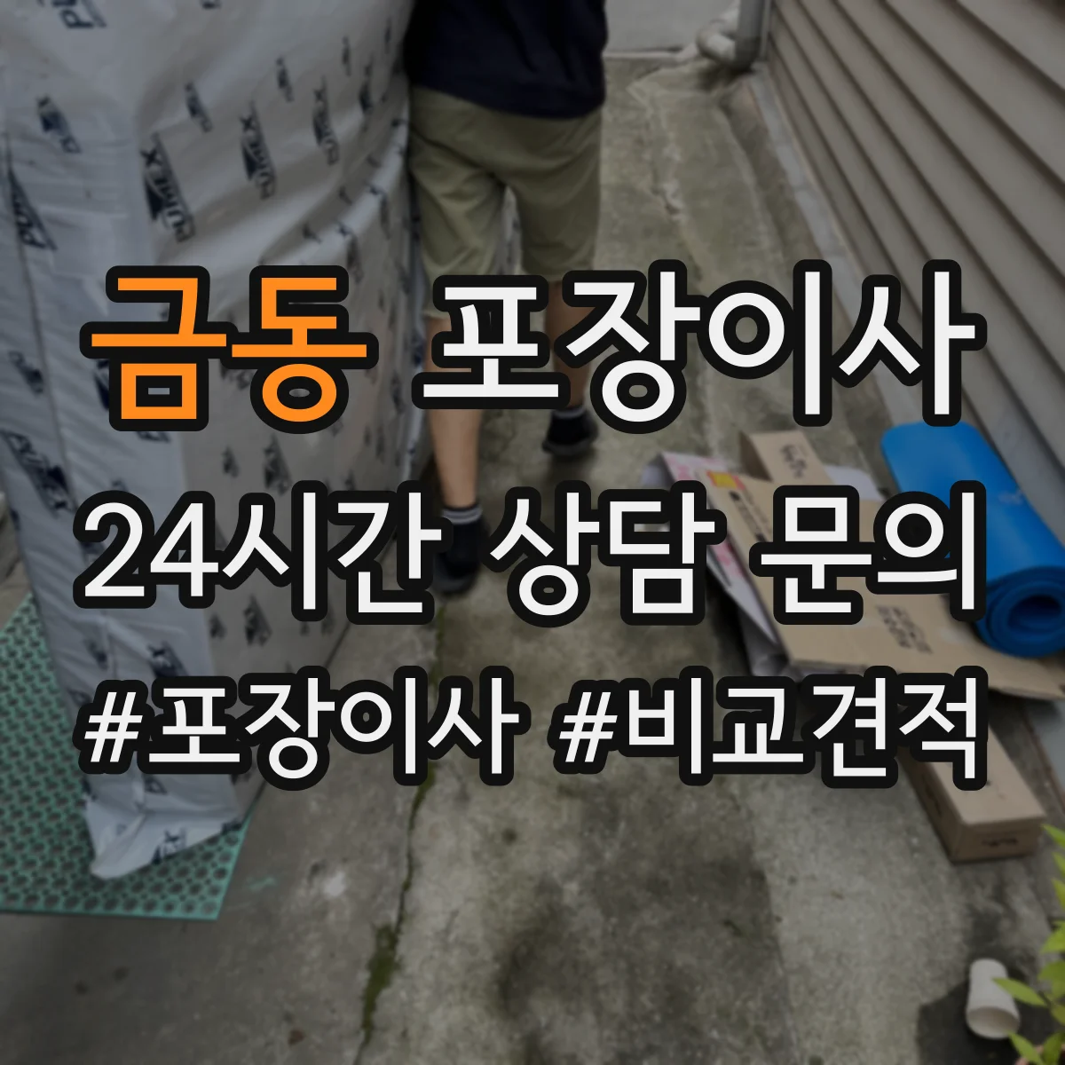 금동 포장이사 보험 보장 범위 표현별 의미 차이