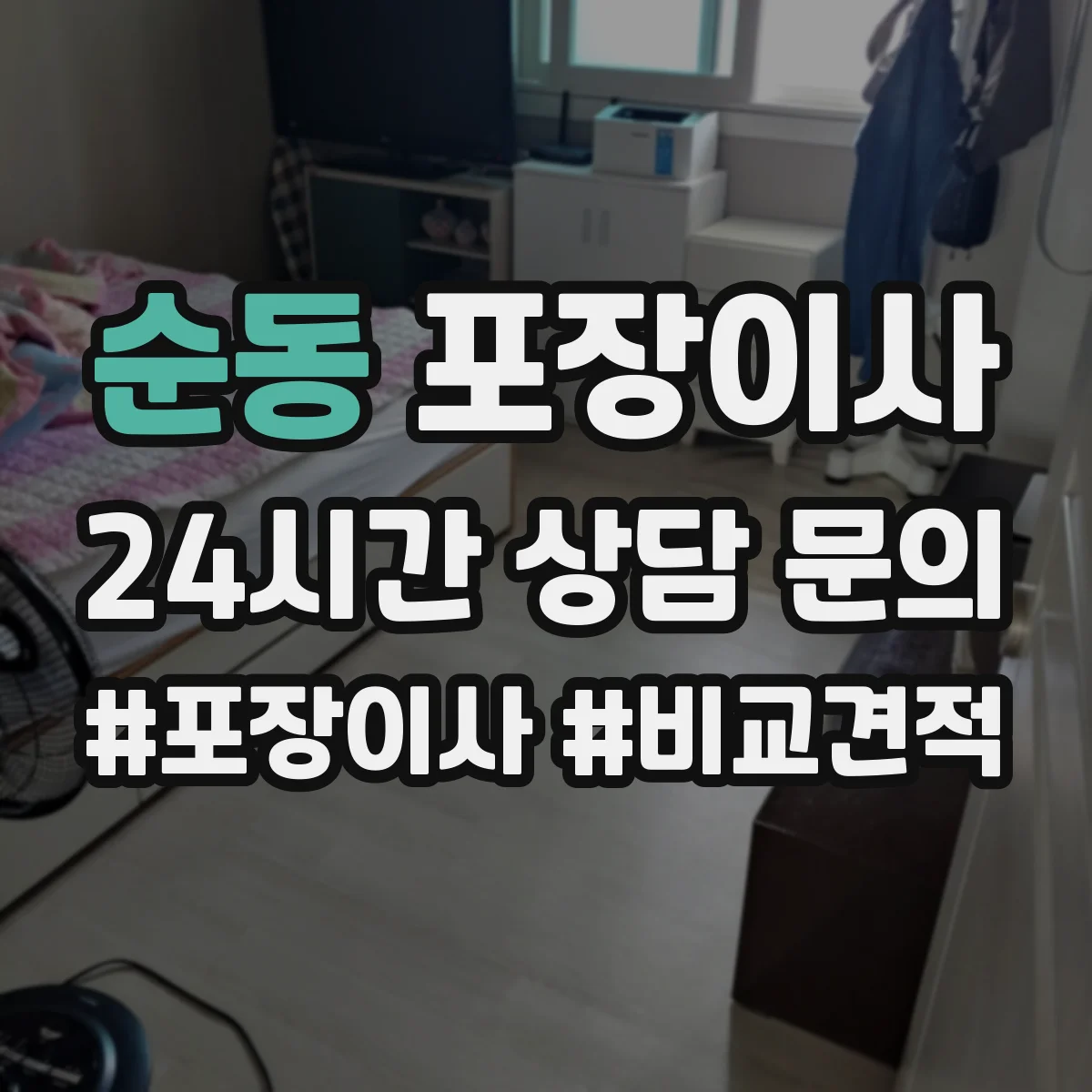 순동 포장이사