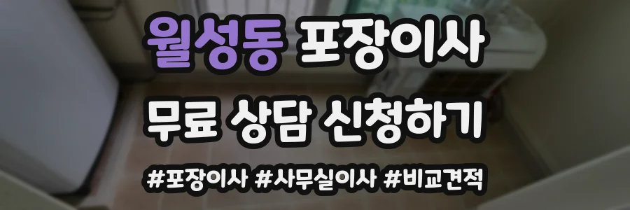 월성동 포장이사