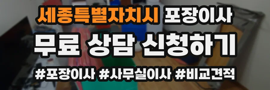 세종특별자치시 포장이사