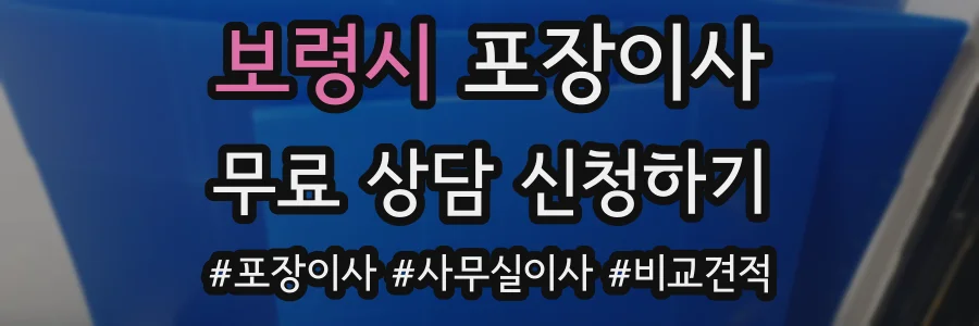 보령시 포장이사