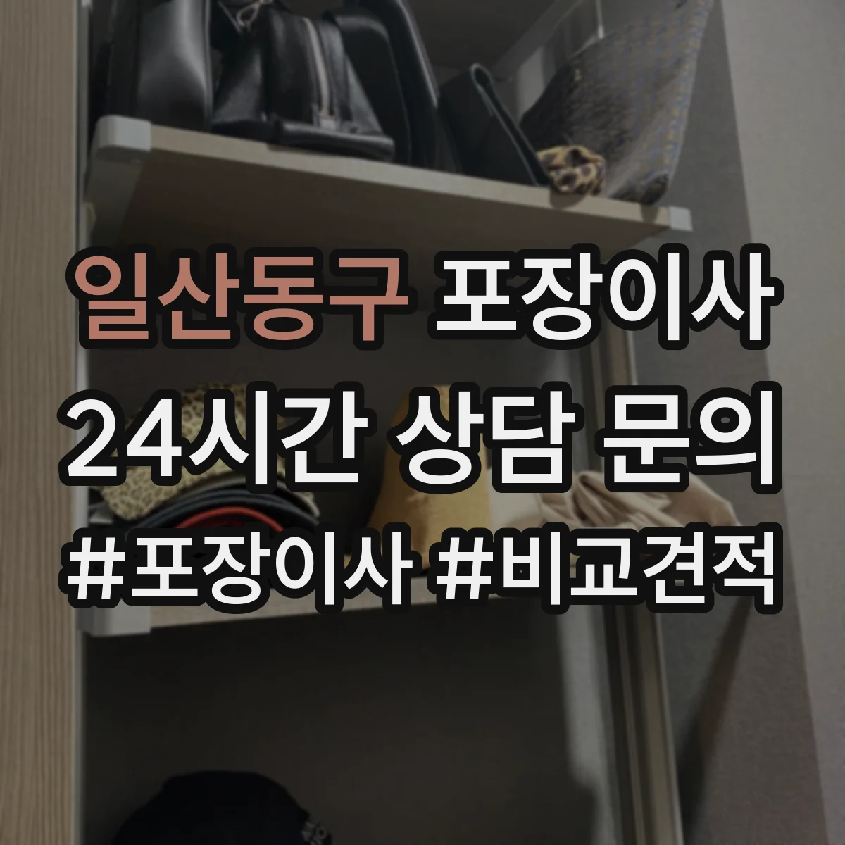 일산동구 포장이사 입주청소와 이사 날짜 겹침 줄이는 방법