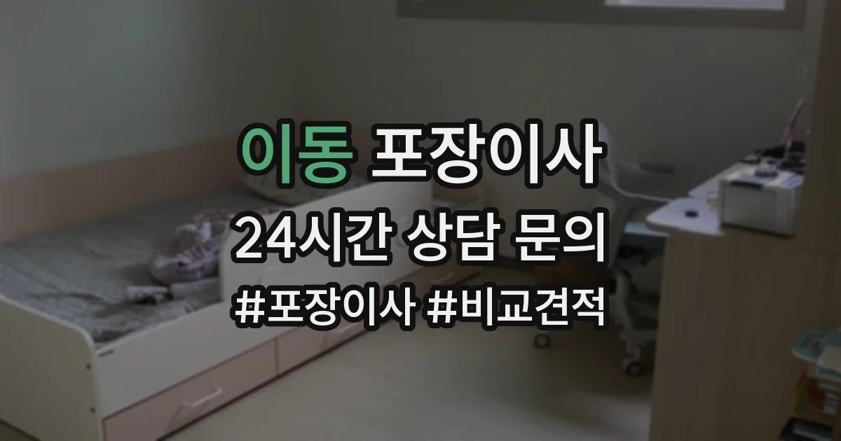 이동 포장이사