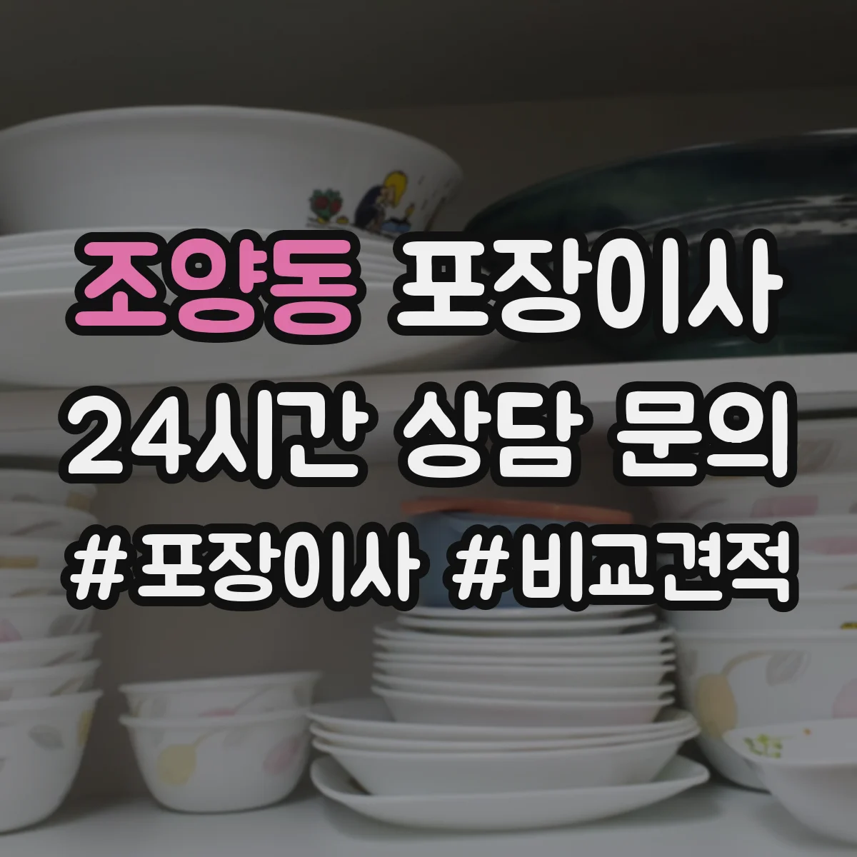 조양동 포장이사