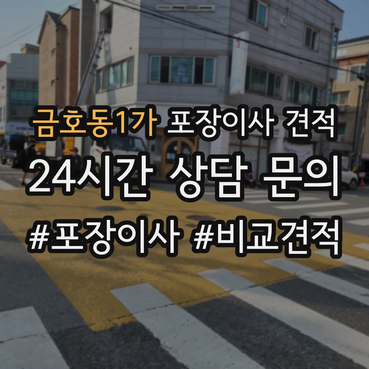 금호동1가 포장이사 견적