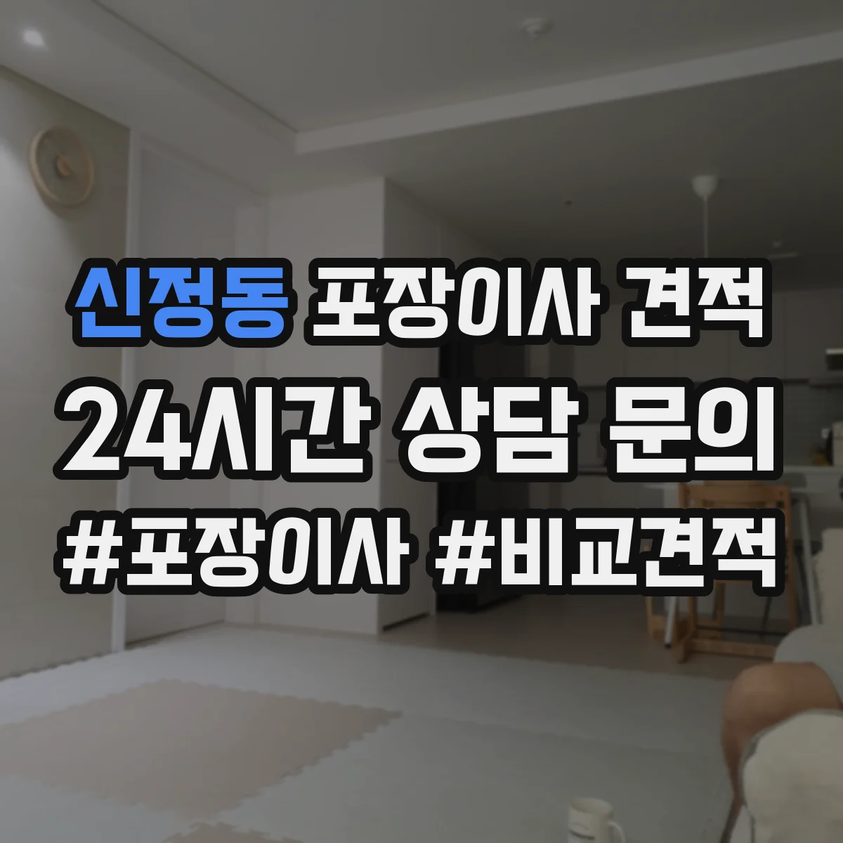 신정동 포장이사 견적
