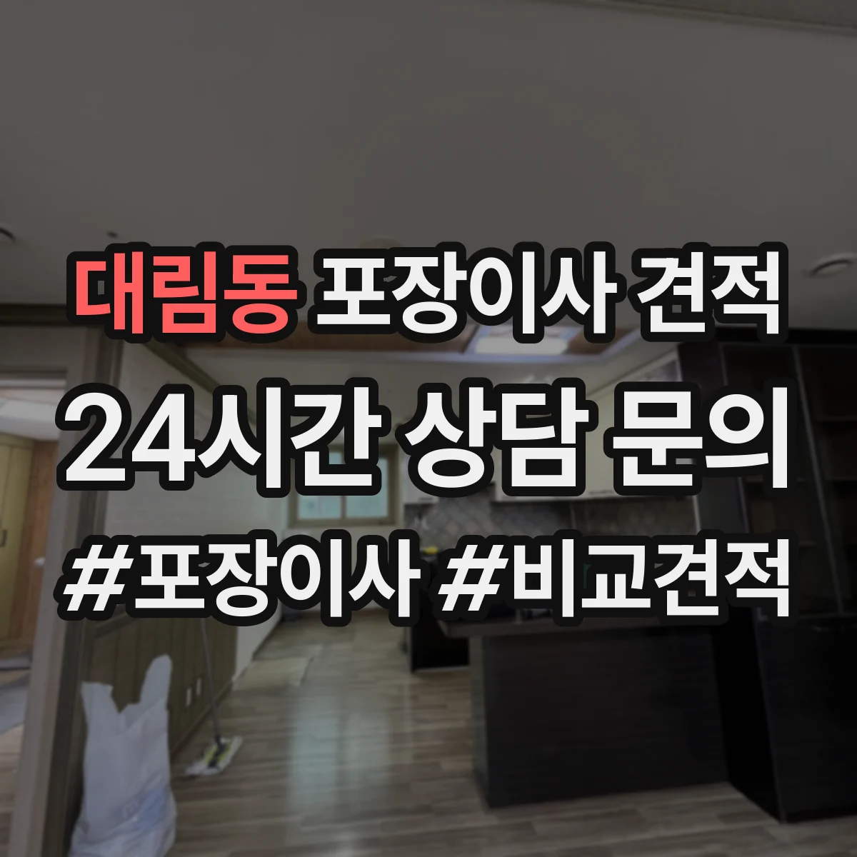 대림동 포장이사 견적