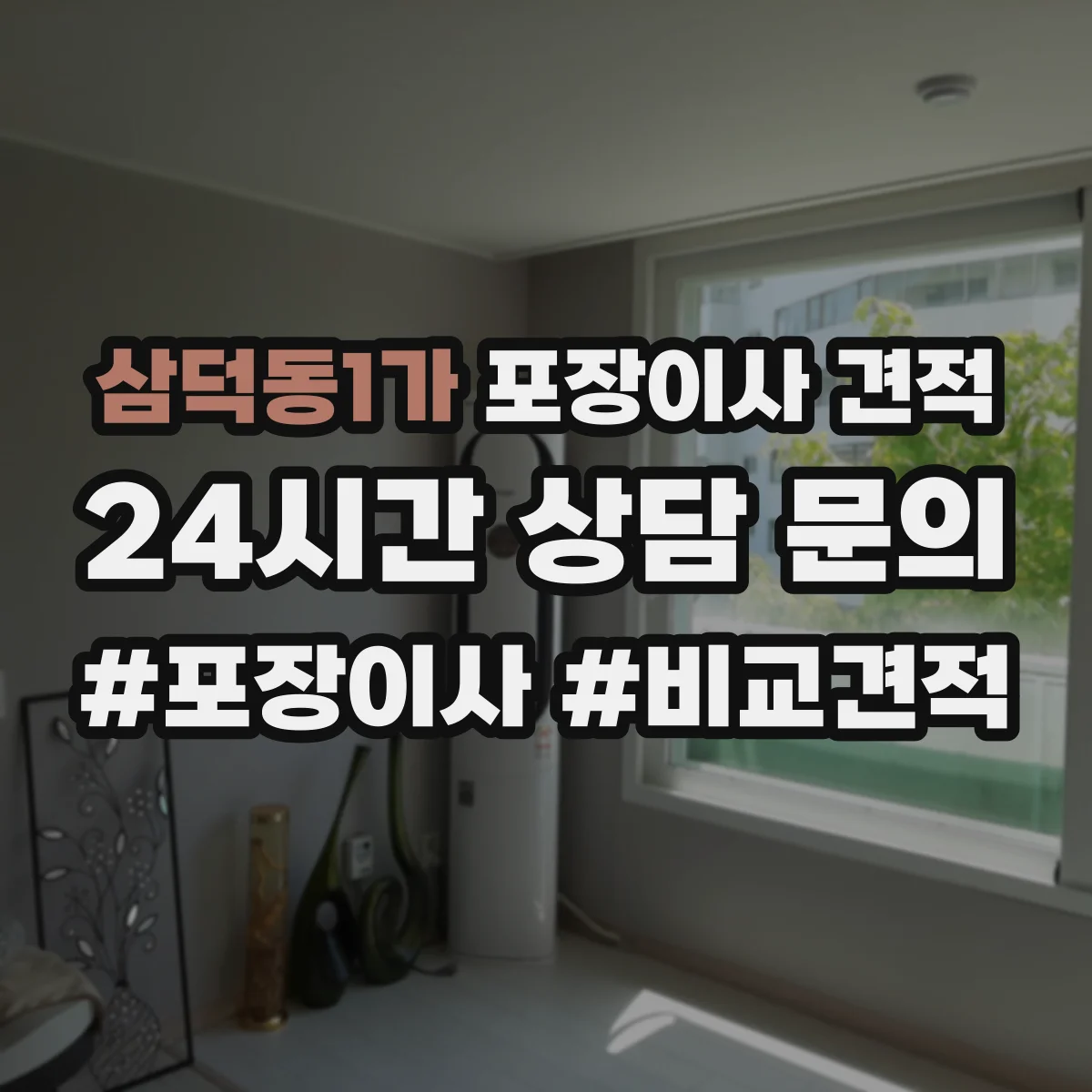 삼덕동1가 포장이사 견적