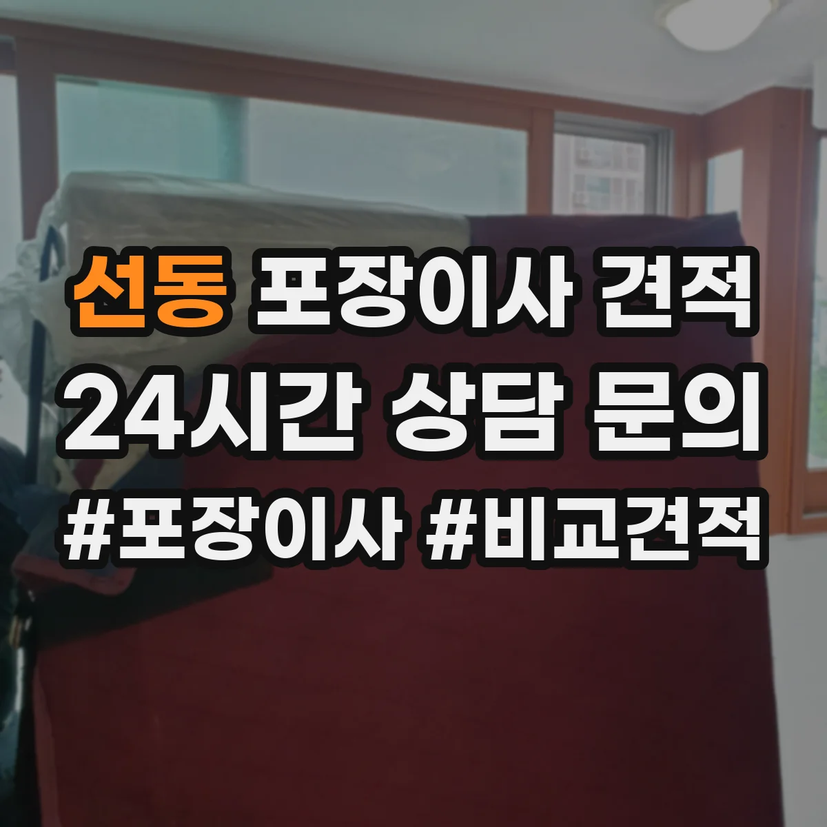 선동 포장이사 견적