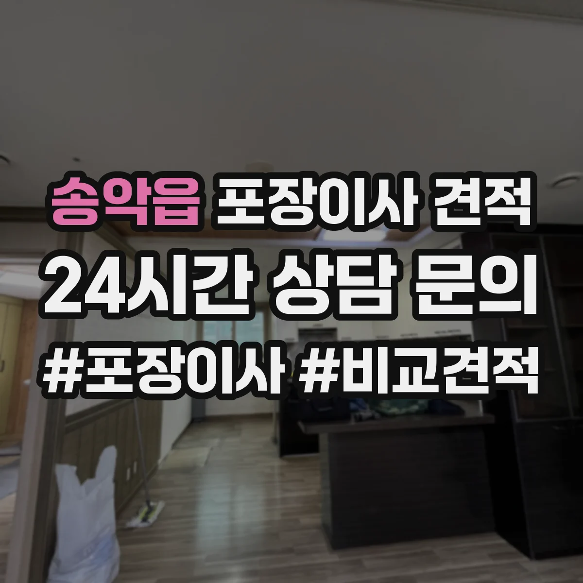 송악읍 포장이사 견적 전자제품 설치까지 해주나요 비용 차이