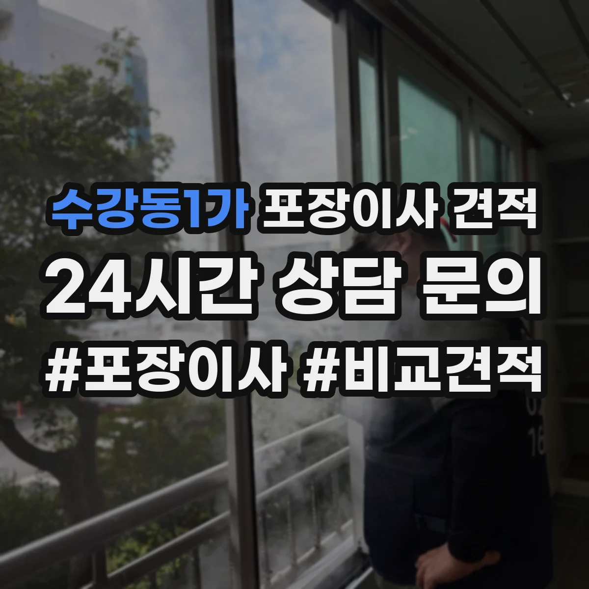 수강동1가 포장이사 견적