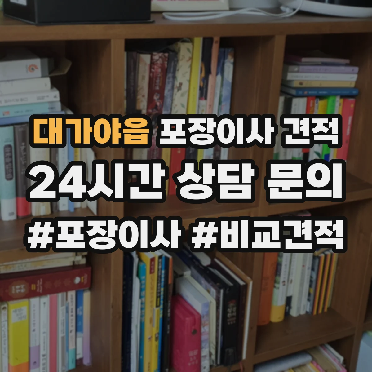 대가야읍 포장이사 견적