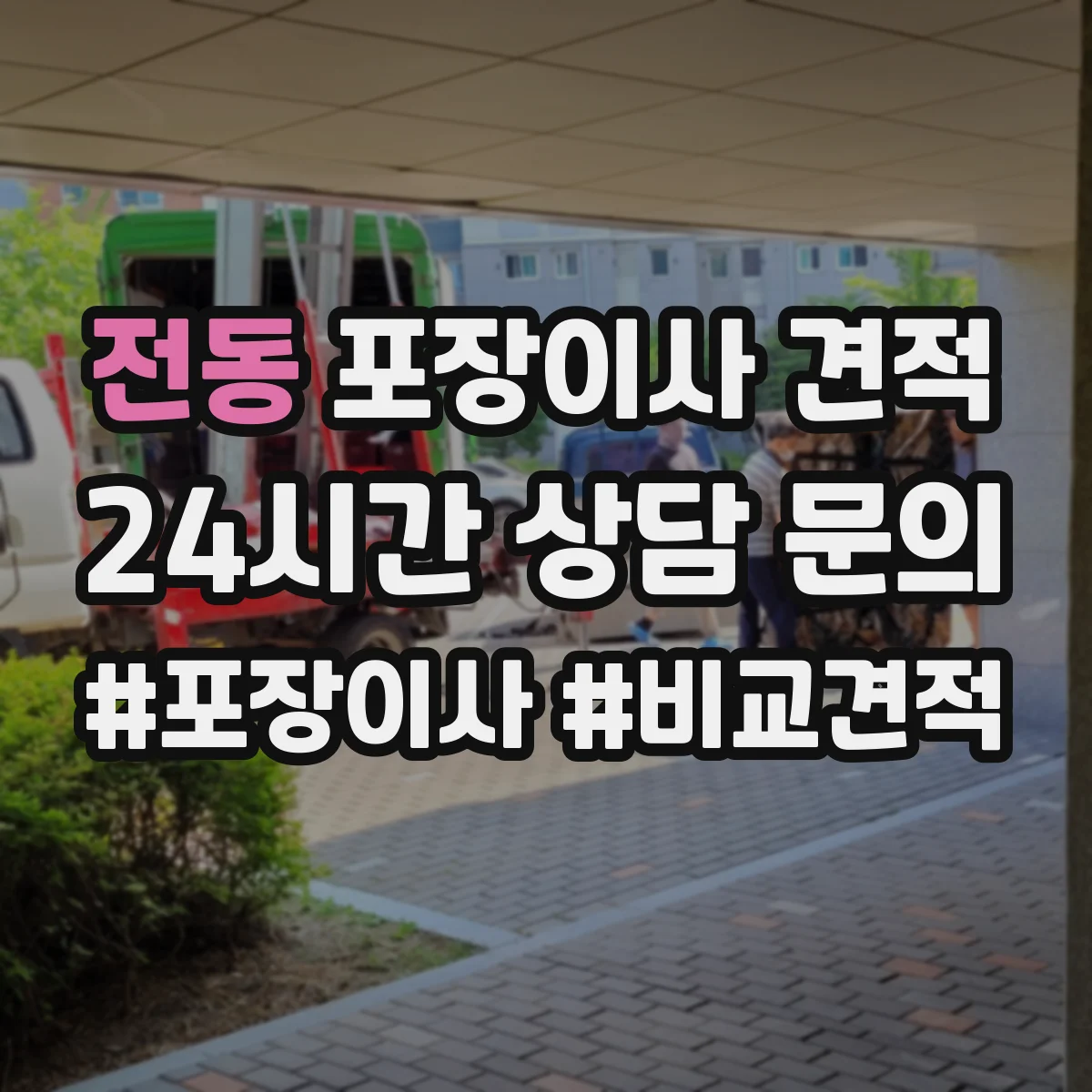 전동 포장이사 견적