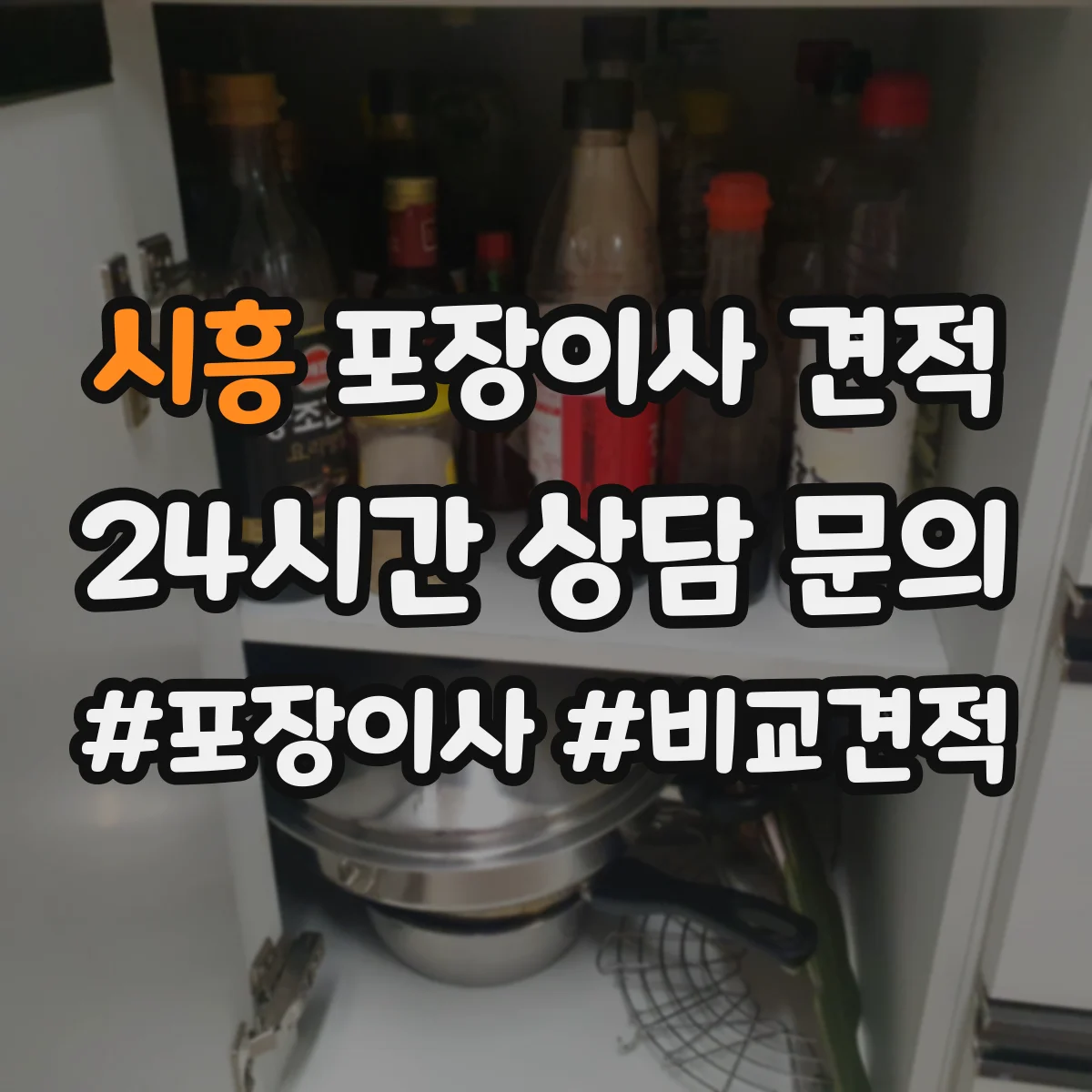 시흥 포장이사 견적 부분 포장에 적합한 경우와 예상 비용