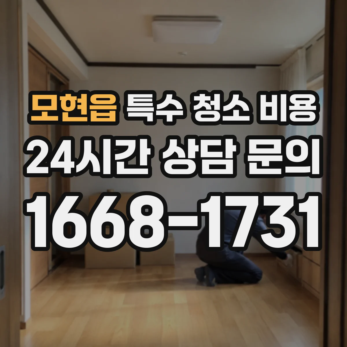 모현읍 특수 청소 비용